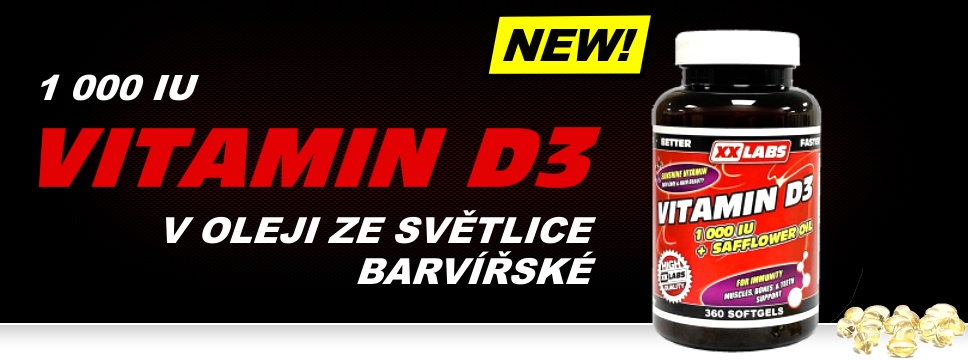 Vitamin-D3 1000IU v oleji ze svetlice barvsk